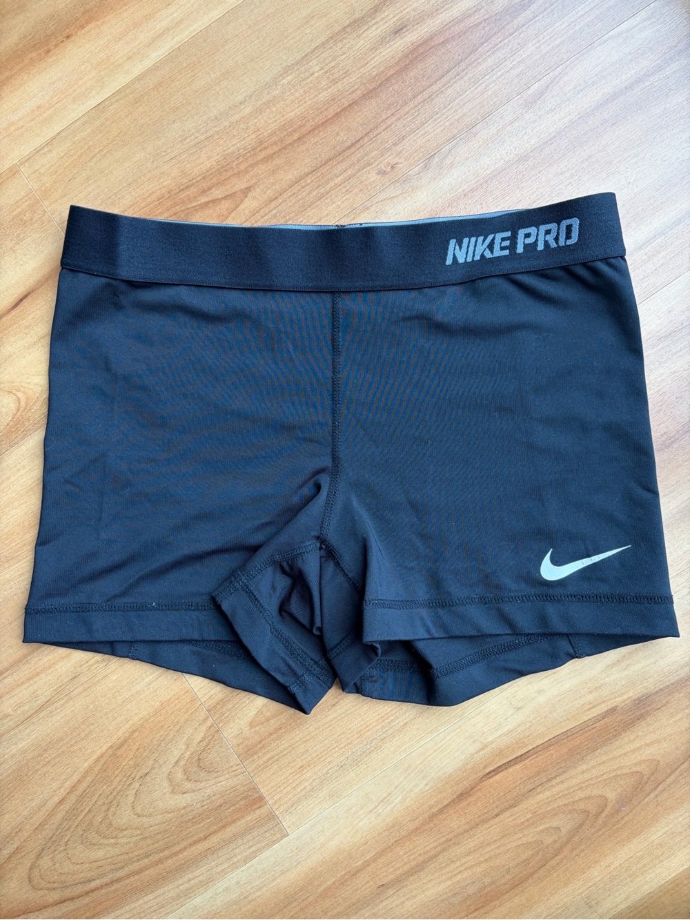 Nike Pro Dri-FIT Compression Shorts Black Women’s Size M Athletic